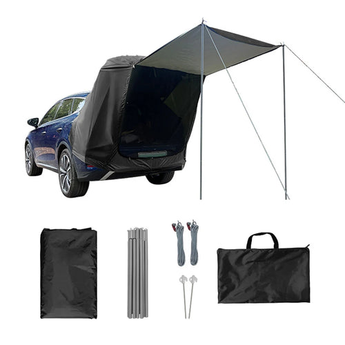 Outdoor Car Rear Tent Camping Picnic Car Rear Tent with Canopy Car