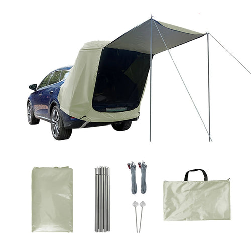 Outdoor Car Rear Tent Camping Picnic Car Rear Tent with Canopy Car
